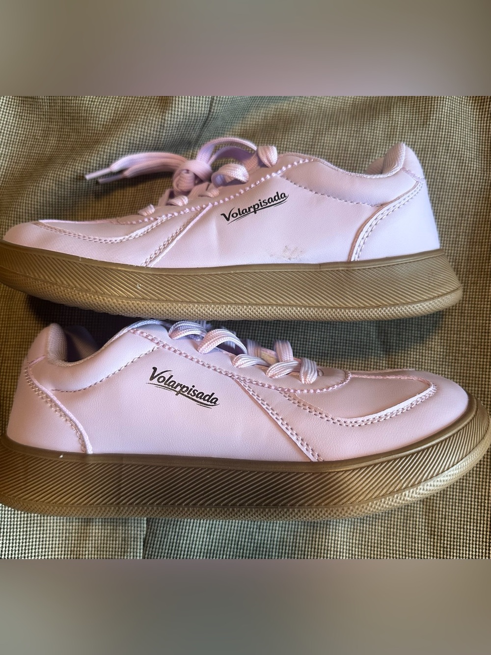 🩷 Volarpisada Pink Platform Sneakers NWOT Size 37 Chunky Casual Shoes